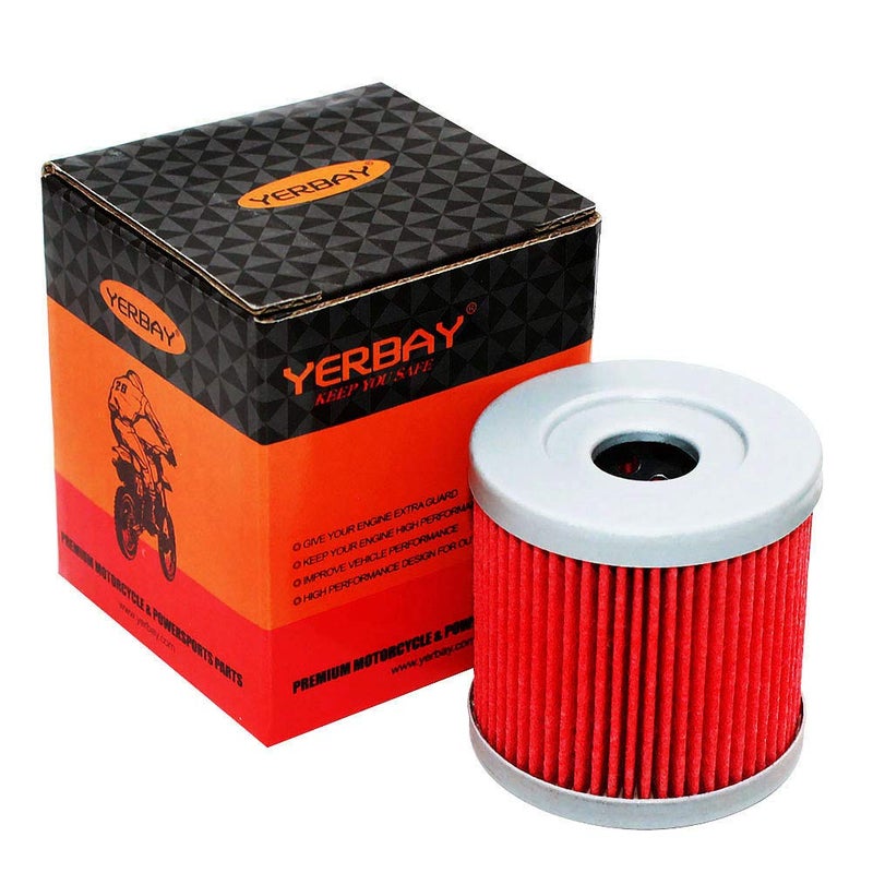 Yerbay 4 Pack Yerbay Oil Filter for Suzuki DRZ400 2000-2017 LTZ400 QuadSport 2003-2016 LTR450 QuadRacer for ARCTIC CAT DVX400 2004-2008 for KAWASAKI KFX400 2003-2006 KLX400R KLX400SR 2013 - Image 5